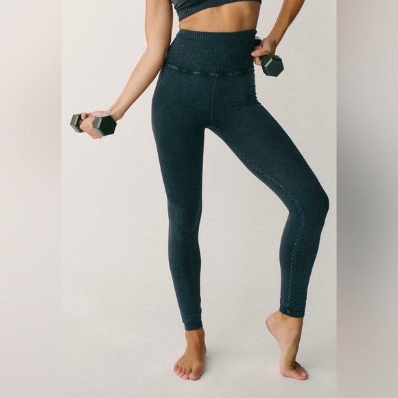 NWOT Free People Movement High-Rise 7/8 Length Good Karma Leggings - Picture 3 of 4